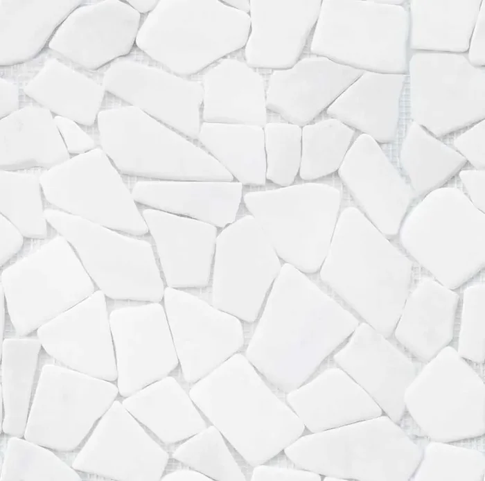 Bärwolf Nature Bianco Carrara Matt Mosaikfliese 30×30 R10/C Art.-Nr. RM-0001