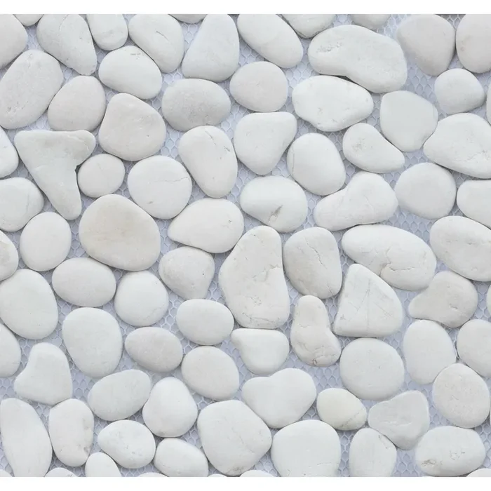 Bärwolf Pebble white 30×30 cm Natural Stone PM-0001