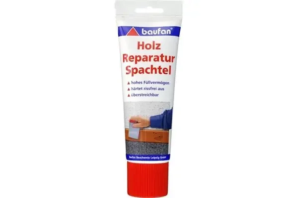 baufan Holz-Reparatur Spachtel, 400 g (hellbraun)
