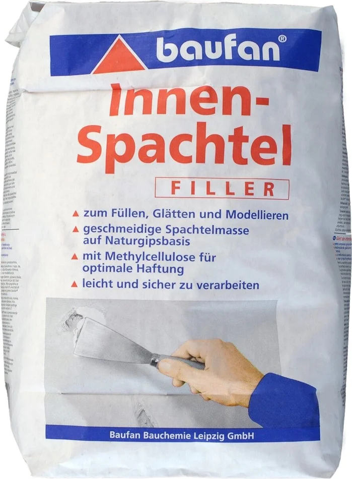baufan Innenspachtel, 10 kg (weiß)