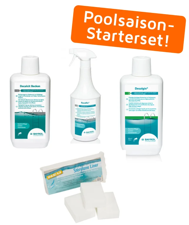Bayrol Reinigungsset für den Saisonstart – Poolsaison Starterset