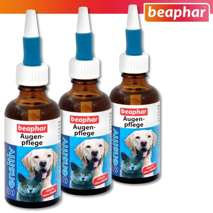 Beaphar 3 x 50 ml Sensitiv Augenpflege