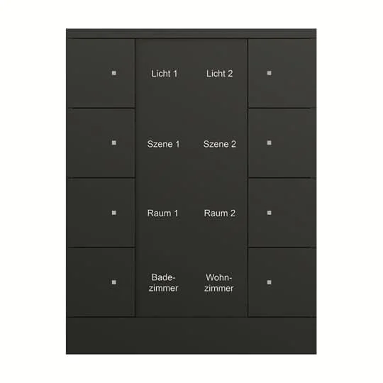 Bedienelement 8-fach SB/U8.0.11-885