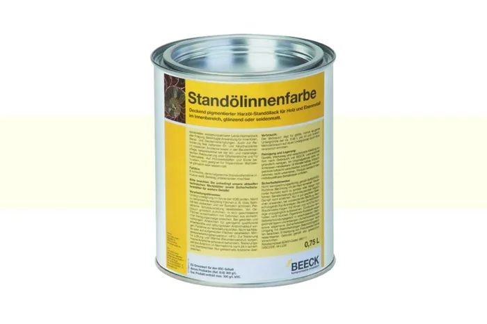 Beeck Standöl-Innenfarbe seidenmatt weiß