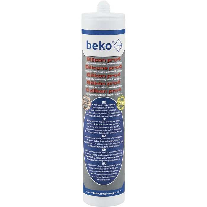 beko Premium-Silikon pro4 310ml alusilber