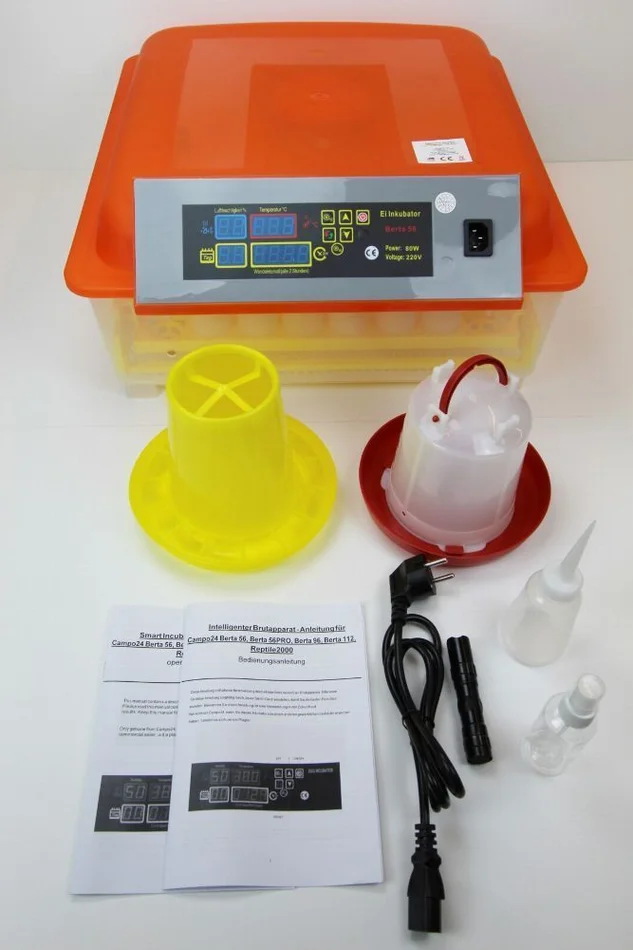 Berta 56 – Campo24 Inkubator Incubator Brutmaschine Brutapparat Motorbruete