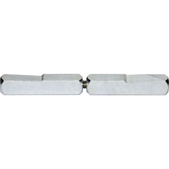 BKS Drückerstift geteilt 78430 Länge innen 25mm Länge außen 45mm Vierkant 9mm Stahl verzinkt