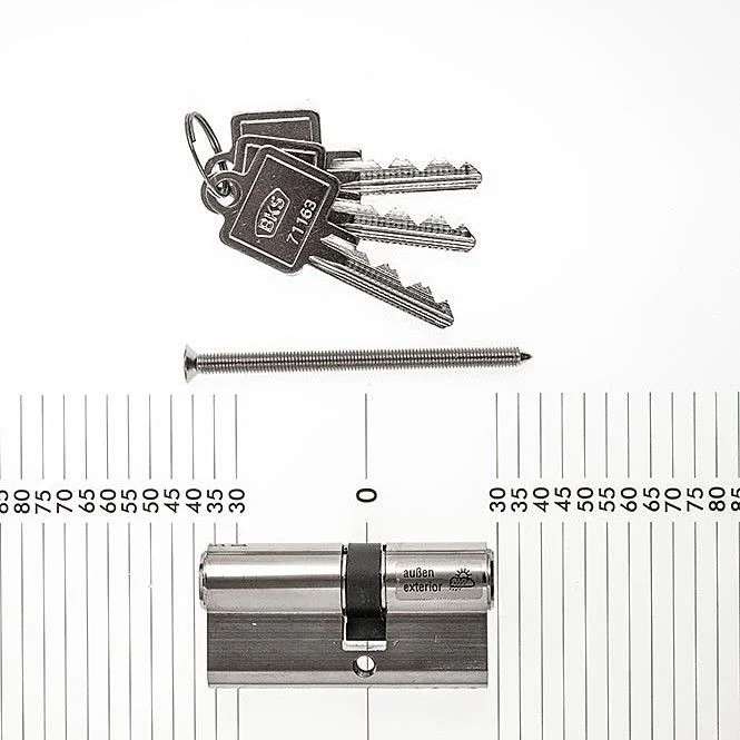 BKS Profilzylinder 27/35 Mmv. B 8802 0003, mit 3 Schlüsseln
