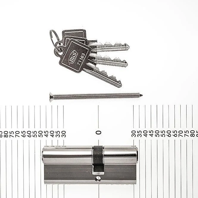 BKS Profilzylinder 31/45 Mmv. B 8812 0017, mit 3 Schlüsseln