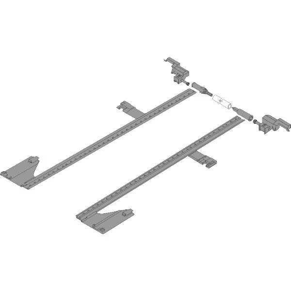blum LEGRABOX Seitenstabilisierung Nennlänge bis 400 mm