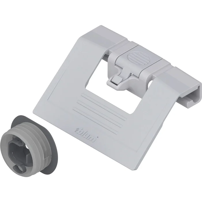 blum TANDEMBOX antaro Griff/Mitnehmer Innenschubkasten, Kunststoff grau RAL9006