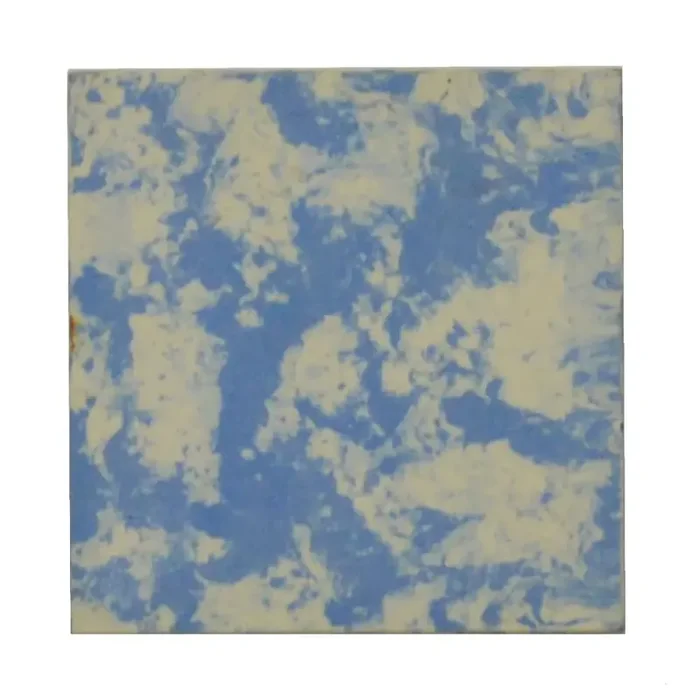 Bodenfliese Agrob Buchtal E2784 creme blau 10×10 cm I.Sorte
