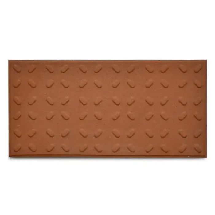 Bodenfliese Argelith E4143 kaminrot rot 10×20 cm Noppen I.Sorte