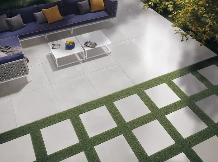 Bodenfliese Berlin Hellgrau 60x60cm Matt Rektifiziert