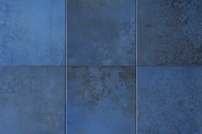 Bodenfliese blau glänzend 22,5×22,5