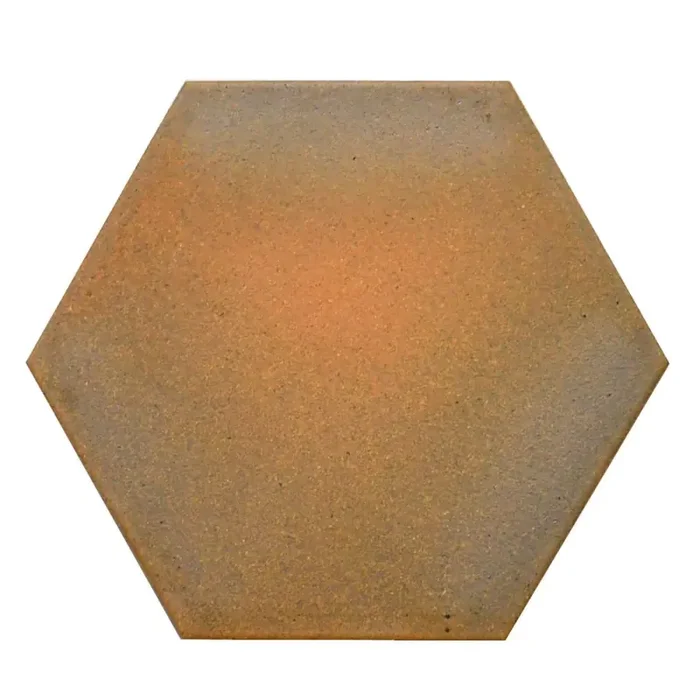 Bodenfliese Bonfol E3849 1260 Sechseck cotto braun 16×16 cm I.Sorte