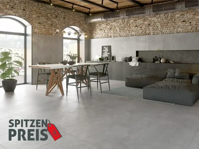 Bodenfliese Chicago Grau 60x60cm Rektifiziert