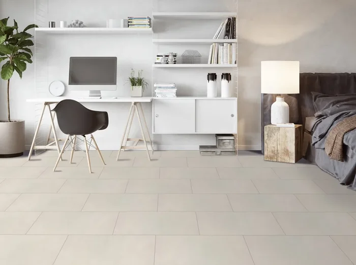 Bodenfliese Supra Elfenbein 30x60cm Rektifiziert