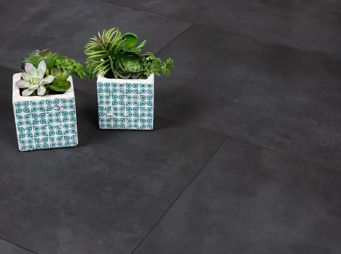 Bodenfliese Supra Schwarz 30x60cm Rektifiziert