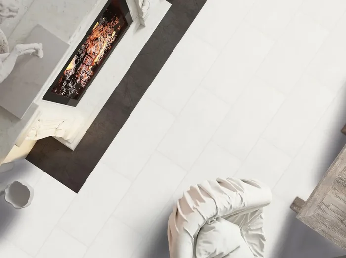 Bodenfliese Supra Weiß 30x60cm Rektifiziert