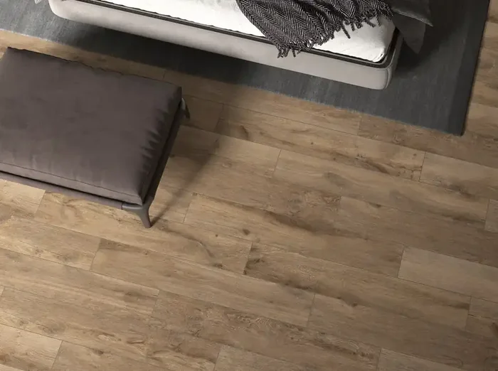 Bodenfliese Tribe Braun 20x120cm Rektifiziert