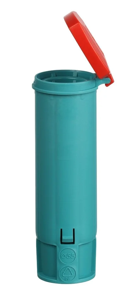 Bodenhülse Kunststoff, für Ø 40/50/55 mm (blau)