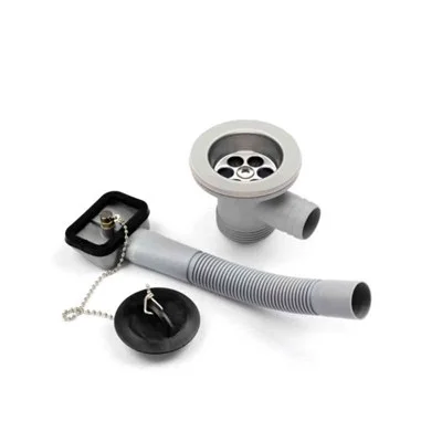 Bodenventil Ausgang G40 mit Überlaufablauf, Jafo