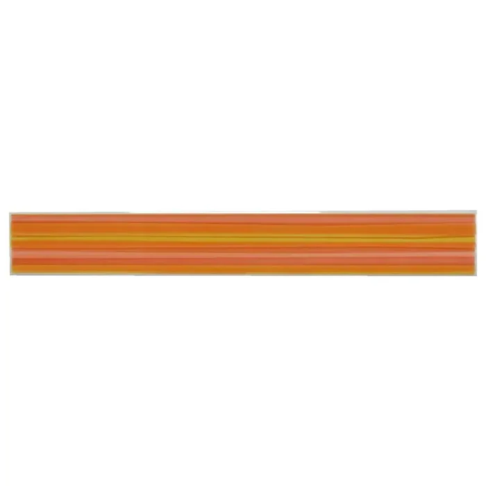 Bordüre Agrob Buchtal Nr.340 260319 Motion rot orange gelb 6×45 cm I.Sorte