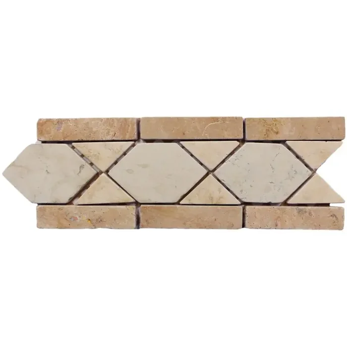 Bordüre Corinto 12 x 33 cm Marmor