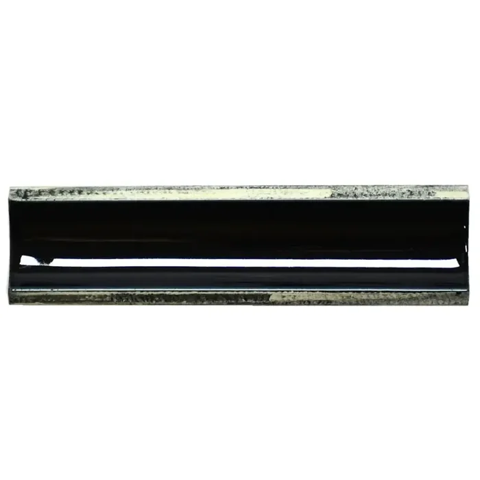 Bordüre Eckstück Villeroy & Boch E4896 1405 Colorsound schwarz 4×15 cm I.Sorte