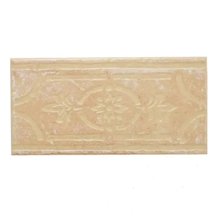 Bordüre Villeroy & Boch Nr.909 3643 R203 Esterel rot beige cotto 15×30 cm I.Sorte