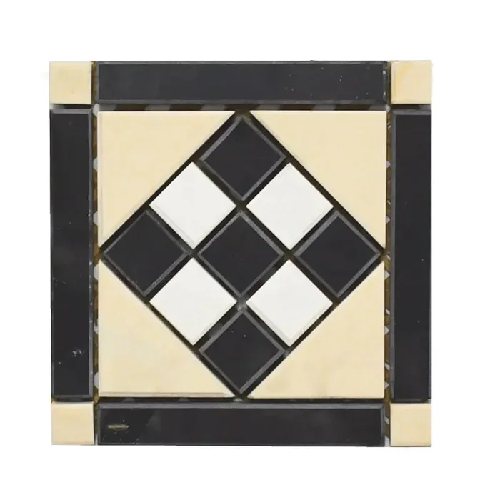 Bordürenecke Villeroy & Boch Nr.779 2053 M63P Marmorino Naturale mehrfarbig 10×10 cm