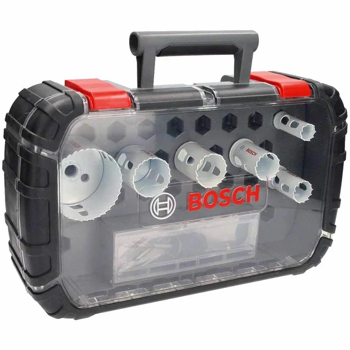 Bosch 9-teiliges Elektriker-Set, 2 Lochsägen Progressor for Wood&Metal