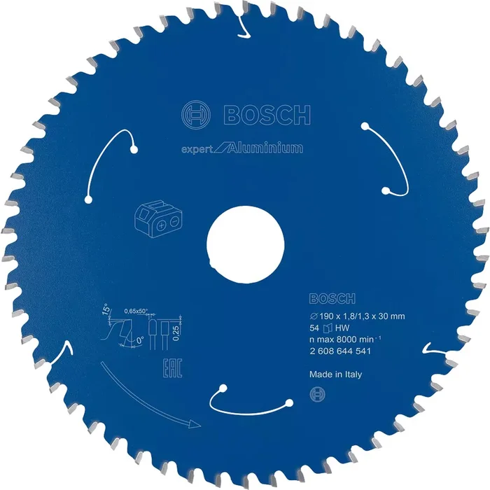 Bosch Kreissägeblatt EX AL H 190×1,8-1,3×30 54 Zähne