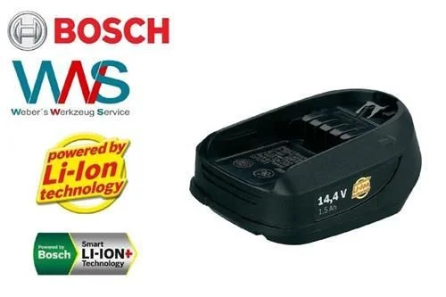 BOSCH original Ersatz LI Akku 14,4V 1,5Ah für PSR 14,4 LI / ART 23 LI usw