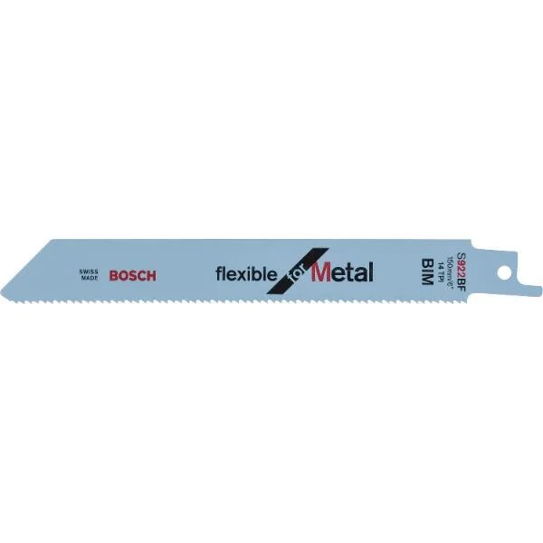 Bosch Säbelsägeblatt Metall S922BF – 5 Stück