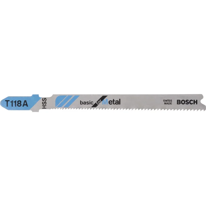 Bosch Stichsägeblatt T118A Metall – 5 Stück