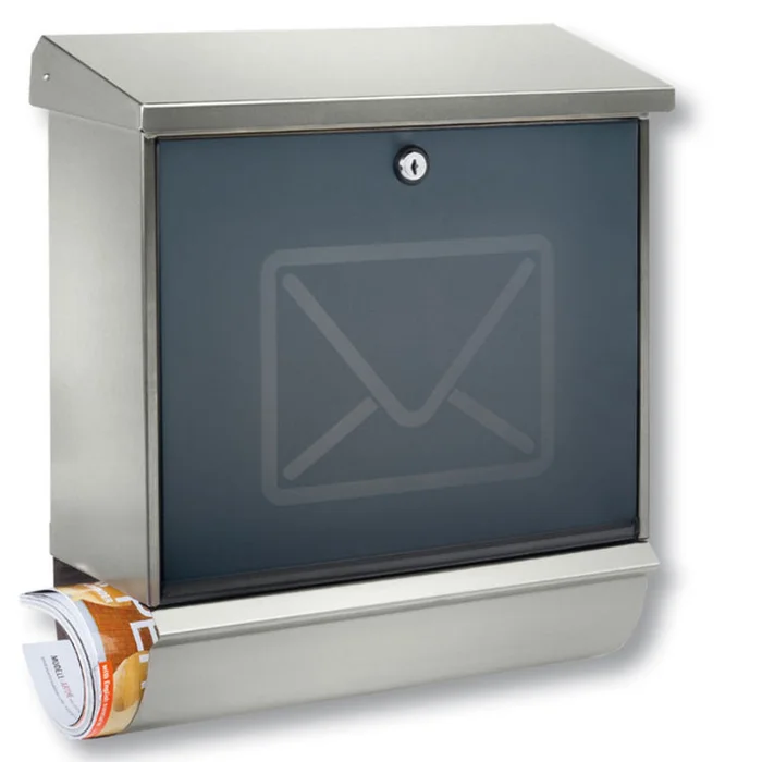 Briefkasten Burg-Wächter Lucca mit Zeitungsfach