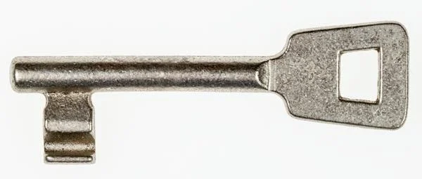 Bundbartschlüssel für Zimmertürschlösser System Schulte Schlagbaum