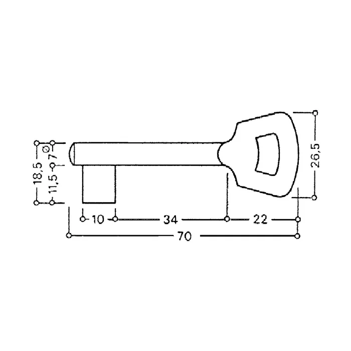 Buntbartschlüssel, Tabelle 3, Sperre 10