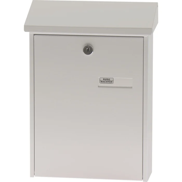 BURG Aufhängebriefkasten DAILY – Stahlblech weiß