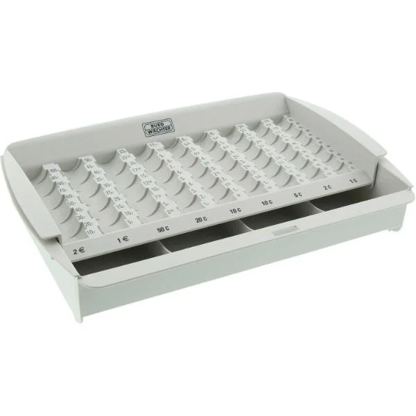 Burg-Wächter OFFICE ZE 300, Geldzähleinsatz, 65 x 326 x 228 mm, Hellgrau