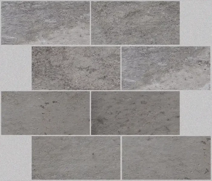 Casa dolce casa Argille 2.0 Terra Grigia Wandverblender 7,5×15 Art.-Nr. 752249