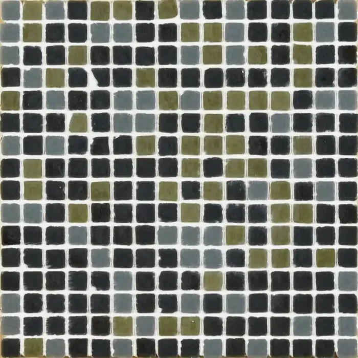 Casa dolce casa Casamood Chroma Melange Dark Verde Mosaikfliese 1,8×1,8 Art.-Nr. 724127