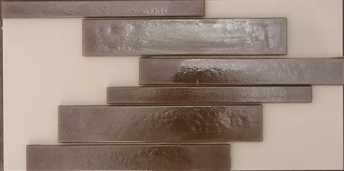 Casa dolce casa Casamood Vetro Neut Sfal Tortora Lu Mosaikfliese 21×25 Art.-Nr. 515677