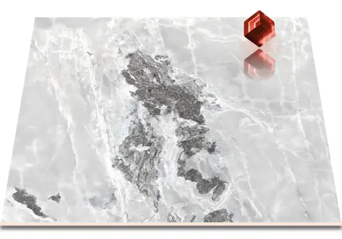 Casa dolce casa Onyx & More Silver Blend Glossy Glänzend Fliese 60×60 Art.-Nr. 765487