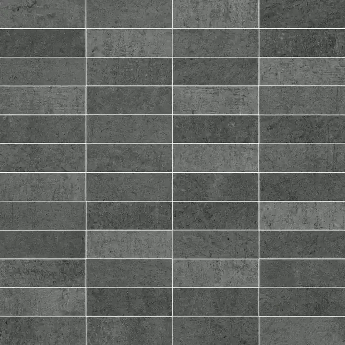 Ceramica Gazzini Artwork Piombo Frame Su Rete Matt Mosaikfliese 2,5×7,5 (30×30) R10 Art.-Nr. 501147