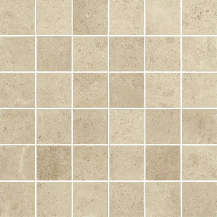 Ceramica Gazzini Atelier Beige Mosaico Matt Mosaikfliese 5×5 (30×30) R10 Art.-Nr. 41467