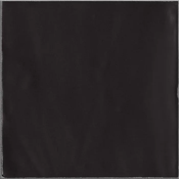 Ceramica Gazzini Color Art Black Matt Matt Wandfliese 12,5×12,5 Art.-Nr. 125003