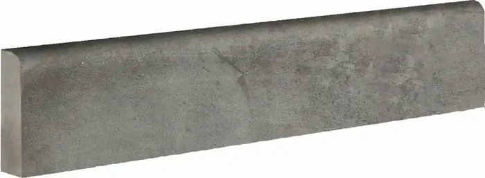 Ceramica Gazzini Deco Style Battiscopa Bullnose Charcoal Glossy Poliert Sockelfliese 5×20 R10 Art.-Nr. 450388